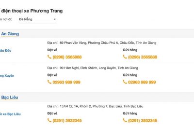 Cách đặt vé xe tết hãng xe Phương Trang 2019 như thế nào?