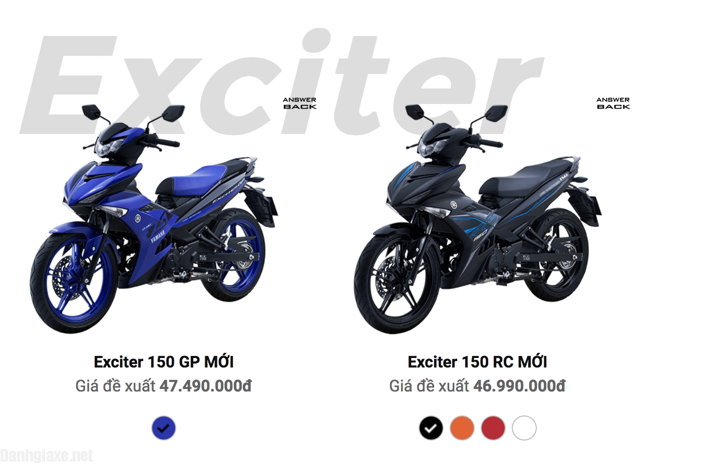 Yamaha Exciter 2018 lần đầu thêm màu cam bán tháng 12  Xe máy