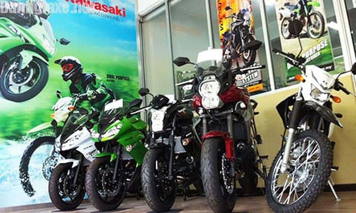 Giá xe môtô Kawasaki tháng 8 tăng từ 4 triệu đồng đối với nhiều phiên ...