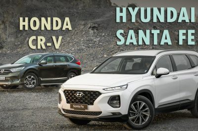 Nên mua xe Hyundai Santa Fe 2019 hay Honda CR-V 2019?