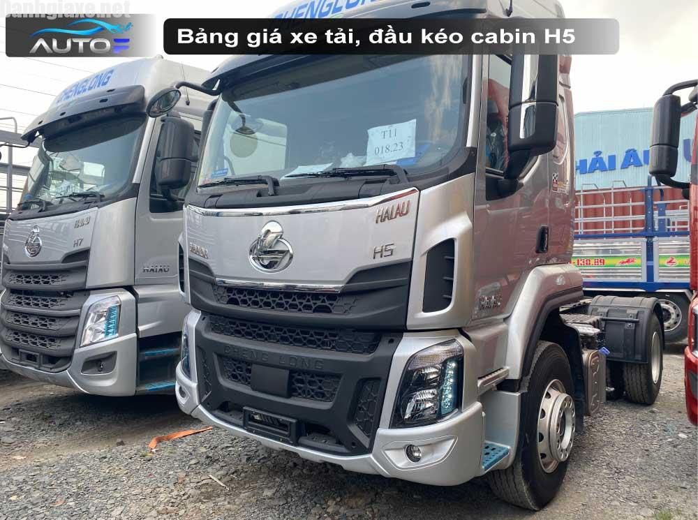 Xe tải Chenglong H5 thùng mui bạt